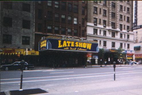 Photograph of Ed Sullivan Theatre