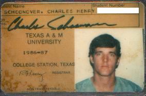 Weedguy's Texas A&M University ID