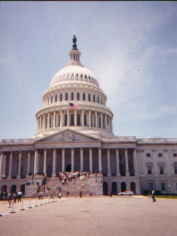 Photograph of United States Capitol Building in Washington DC