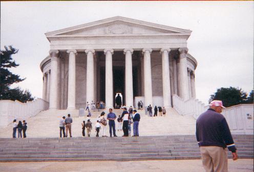 Photograph of the Jefferson Memorial in Washington DC