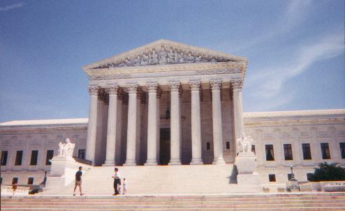 Photograph of United States Supreme Court Building in Washington DC