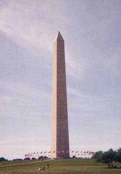 Photograph of the Washington Monument in Washington DC