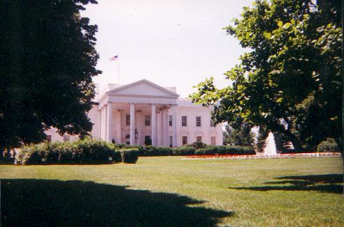 Photograph of the White House in Washington DC